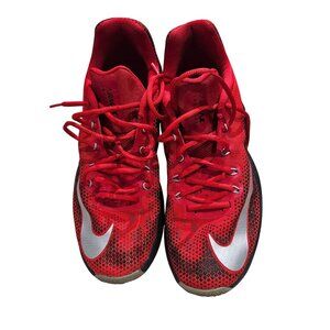 Nike Mens Air Max Infuriate Low Red/Black Basketball Shoes Size 12